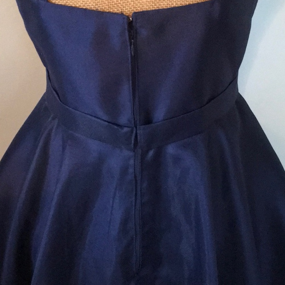 Sherri Hill navy dance dress size 10 - Picture 3 of 5